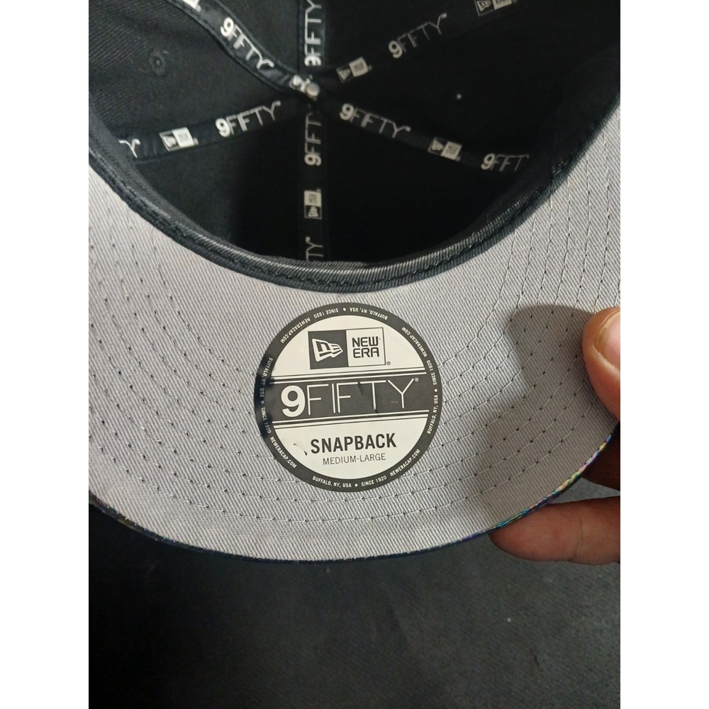 New Era Los Angeles Dodgers - 9Fifty - New Era Snapback - Black/black Logo - Picture 6 of 10